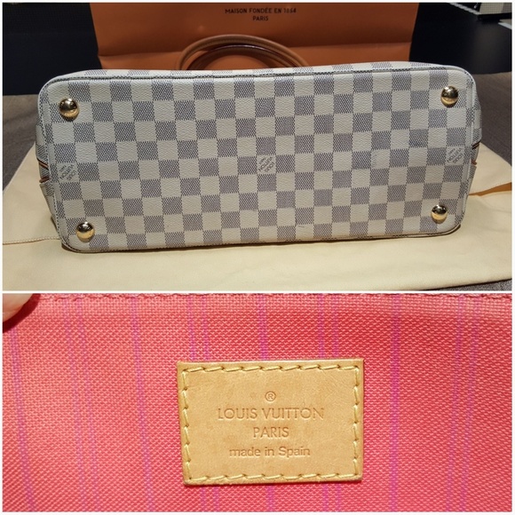 Authentic Louis Vuitton Calvi Damier Azur - Picture 3 of 8